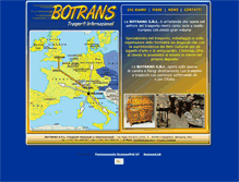 Tablet Screenshot of botrans.com